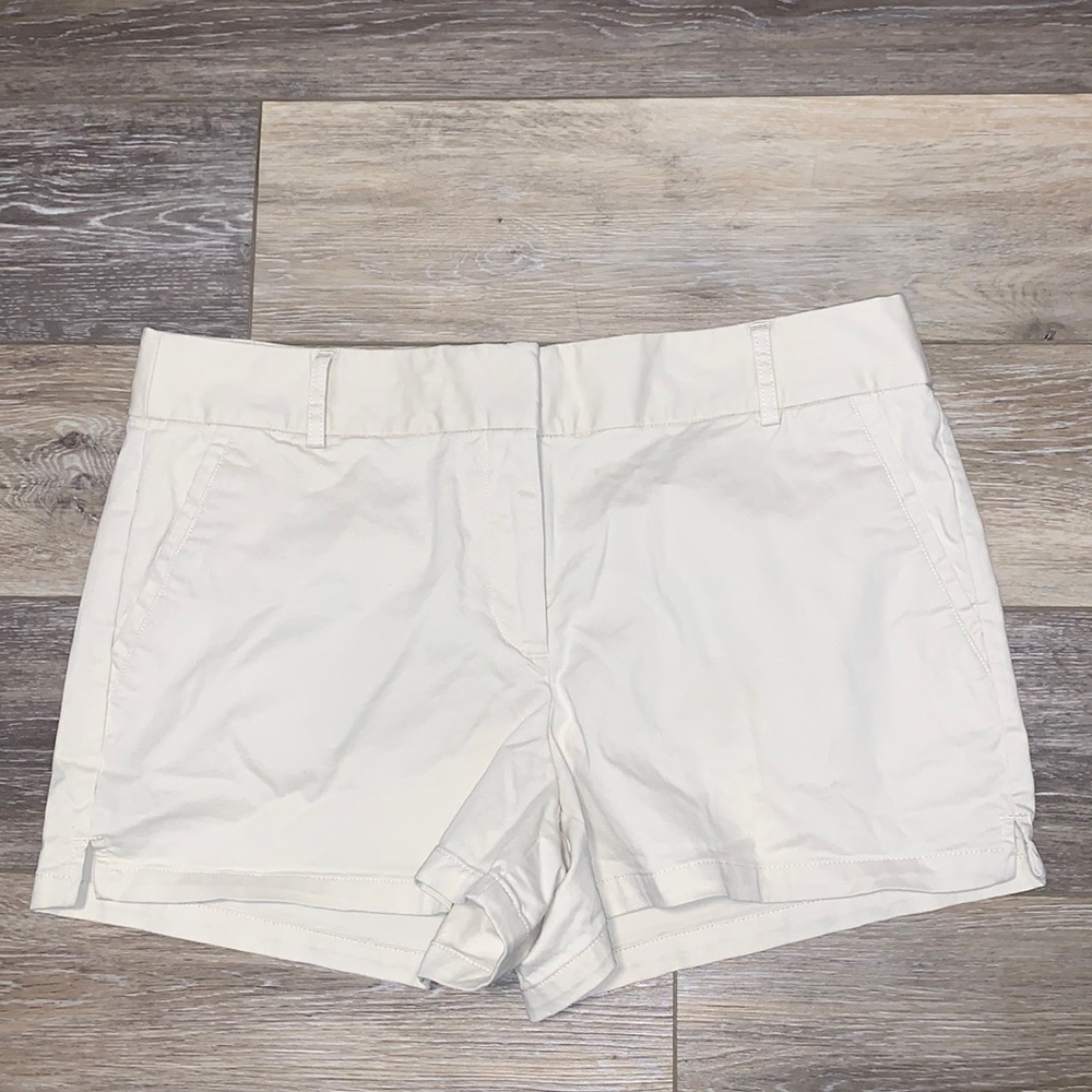 Loft Cream Shorts